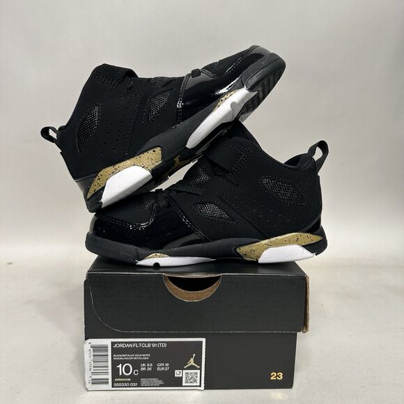 Jordan Flightclub 91’ TD “Black Metallic Gold” 2024 - Picture 3 of 5